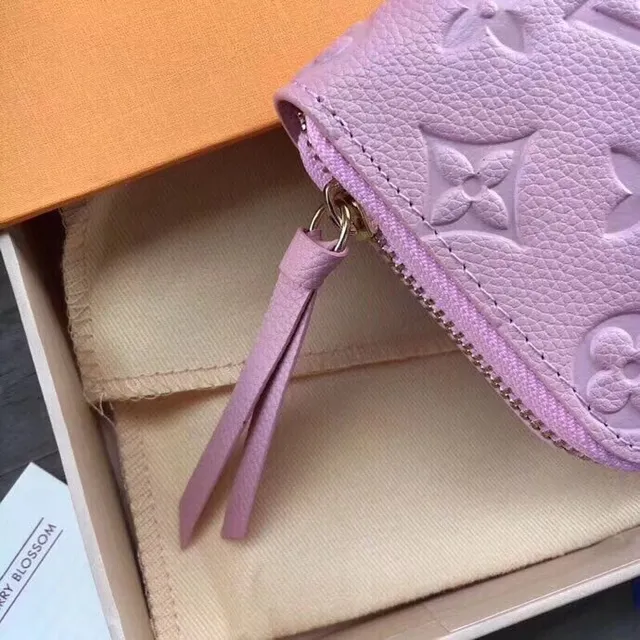 Louis Vuitton Monogram Empreinte Magenta Long Wallet 15