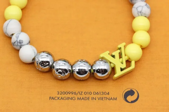 Louis Vuitton Monogram World Tour Beaded Bracelet 3