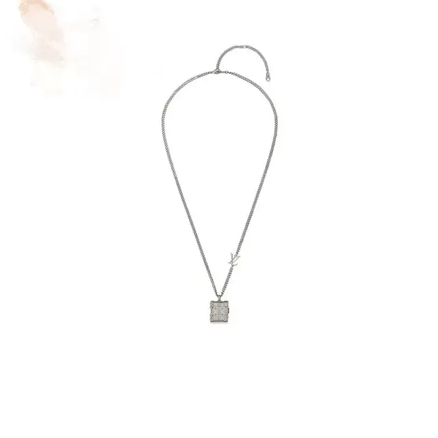 Louis Vuitton Petite Malle Trunk Pendant Silver-Tone Necklace 2