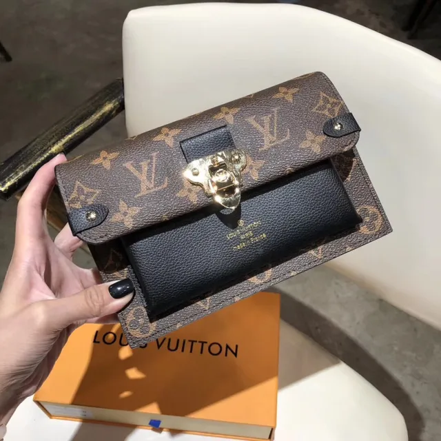 Louis Vuitton Pochette Metis Marron Rouge Monogramme Toile Cuir Contraste Chaîne Sac 10