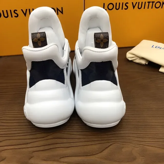 Louis Vuitton Run Away Navy and White Lifestyle Sneakers 2