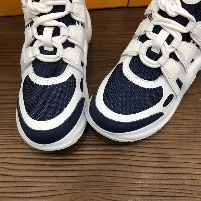 Louis Vuitton Run Away Navy and White Lifestyle Sneakers 3