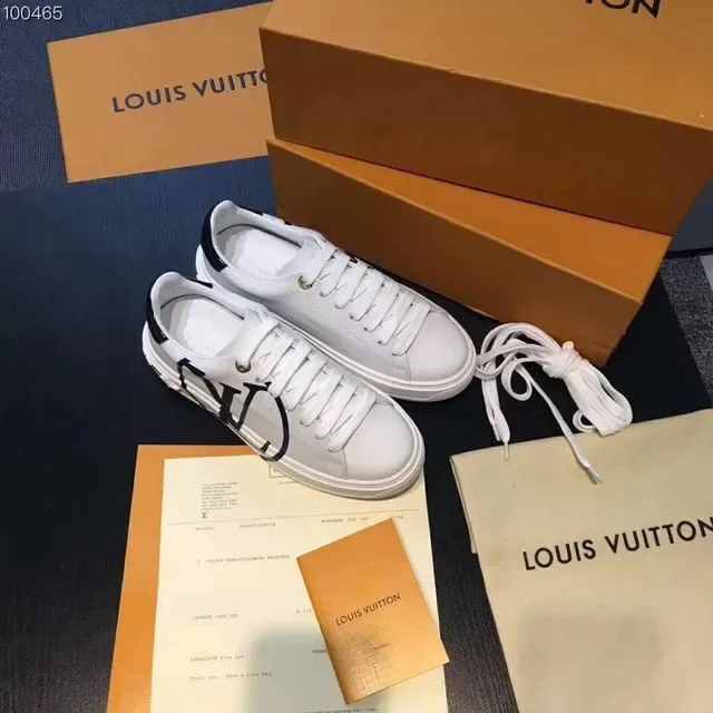 Louis Vuitton Run Away White Oversized Monogram Lifestyle Sneakers 2