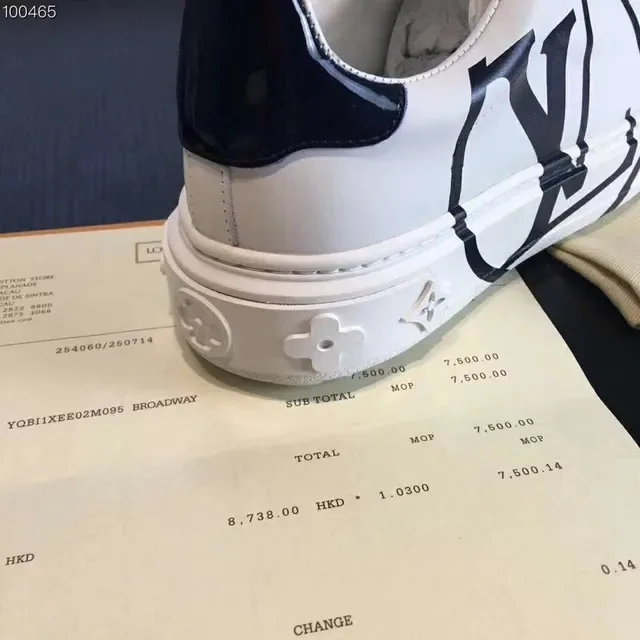 Louis Vuitton Run Away White Oversized Monogram Lifestyle Sneakers 3