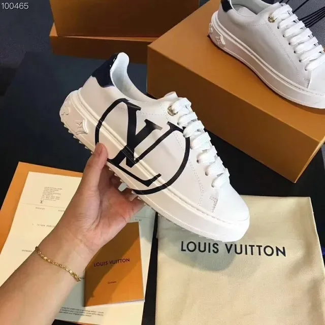 Louis Vuitton Run Away White Oversized Monogram Lifestyle Sneakers 5
