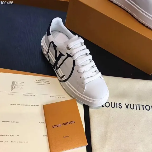 Louis Vuitton Run Away White Oversized Monogram Lifestyle Sneakers 6