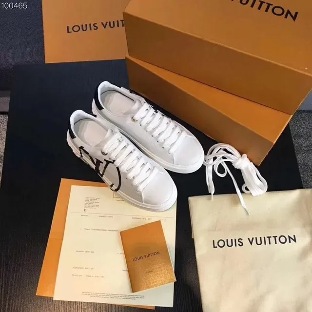 Louis Vuitton Run Away White Oversized Monogram Lifestyle Sneakers 8