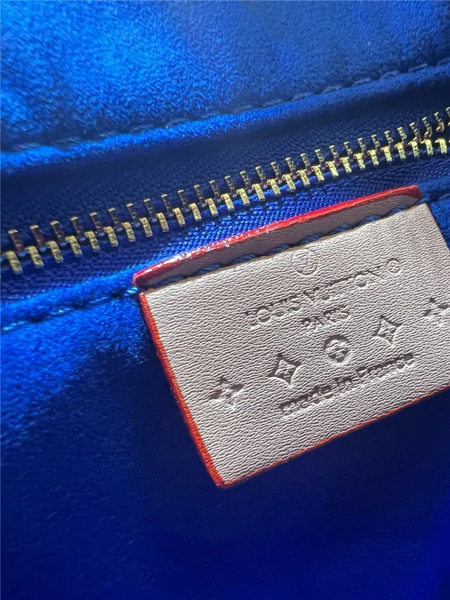 Louis Vuitton Speedy Bleu Denim Monogram Sac Boston 2