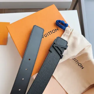 Louis Vuitton Turnlock Reversible Leather Belt