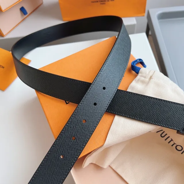Louis Vuitton Turnlock Reversible Leather Belt 7