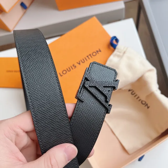 Louis Vuitton Turnlock Reversible Leather Belt 8