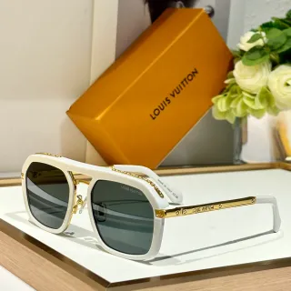 Louis Vuitton 白金飞行员风格太阳镜