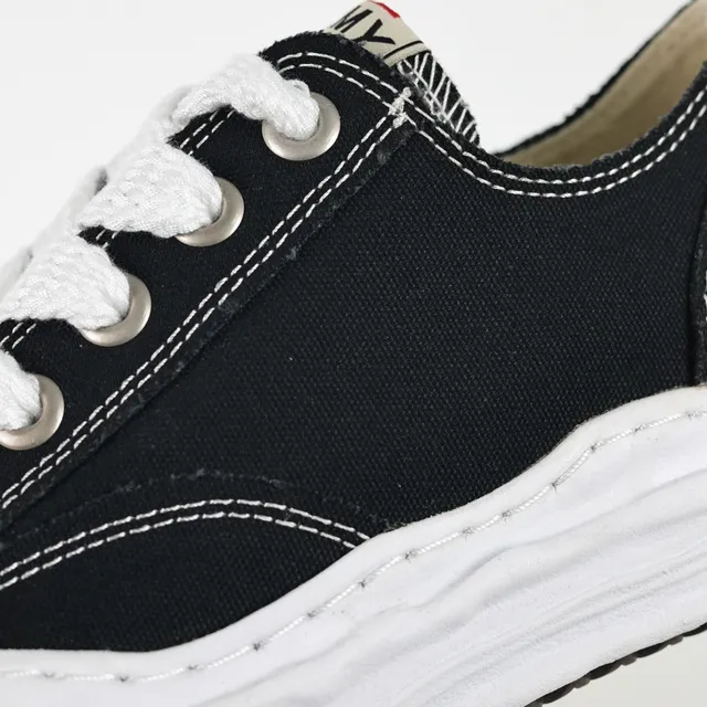 Maison Margiela MM6 Black White Deconstructed Sculpted Toe Cap Lifestyle Sneakers 6
