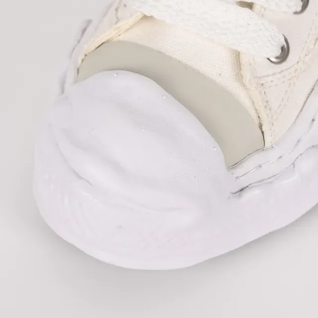 Maison Margiela White Black Deconstructed Layered Sole Lifestyle Sneakers 5