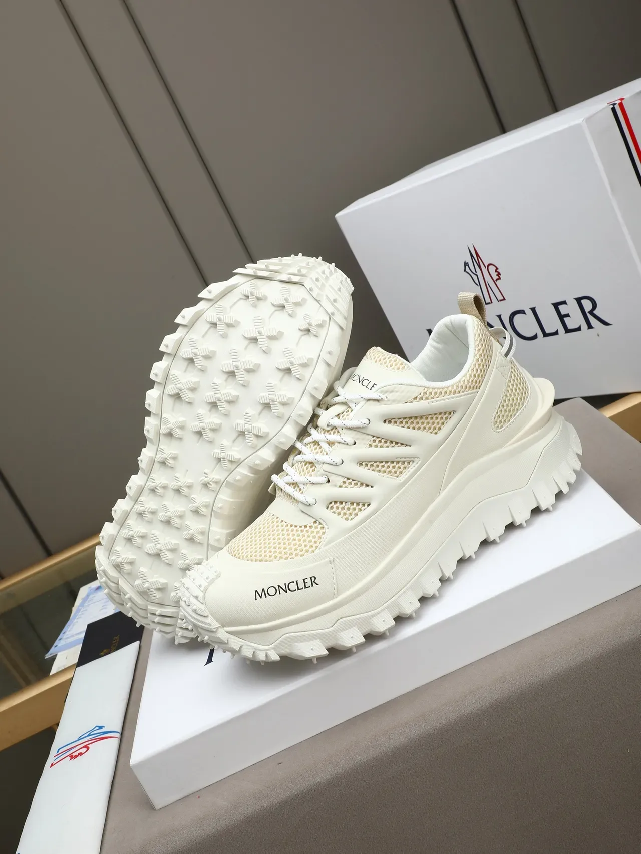 Moncler Off-White Trail-Inspired Lifestyle Sneaker 4
