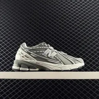 New Balance 1200 Gray White Retro Runner Silhouette Layered Mesh And Synthetic Upper Lifestyle Sneakers