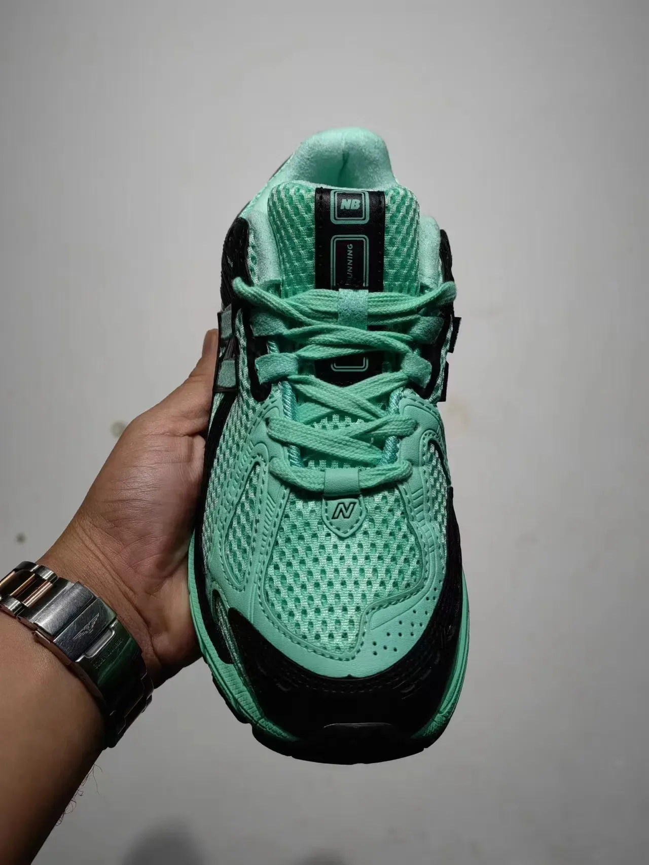 New Balance 1200 Mint Green Black Running Shoes 4