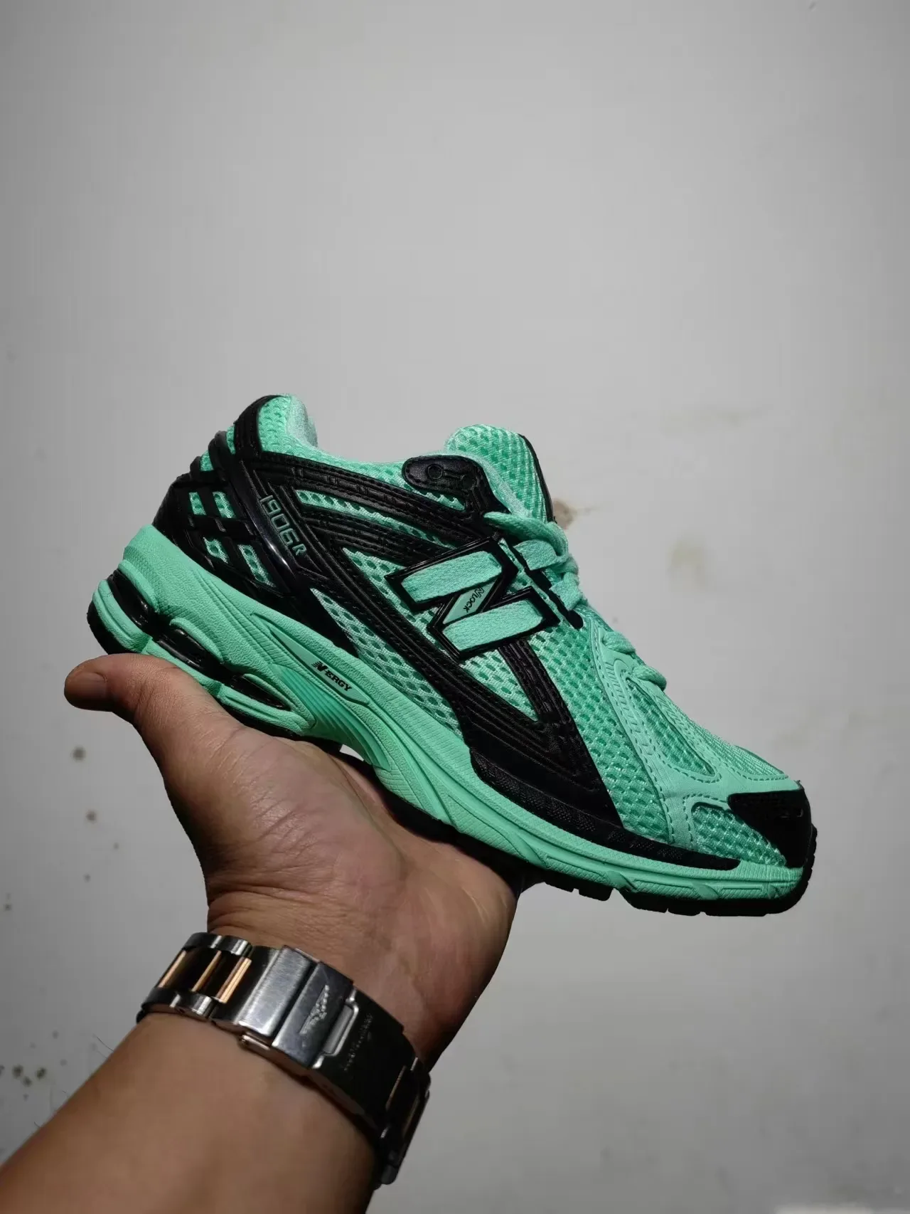 New Balance 1200 Mint Green Black Running Shoes 5