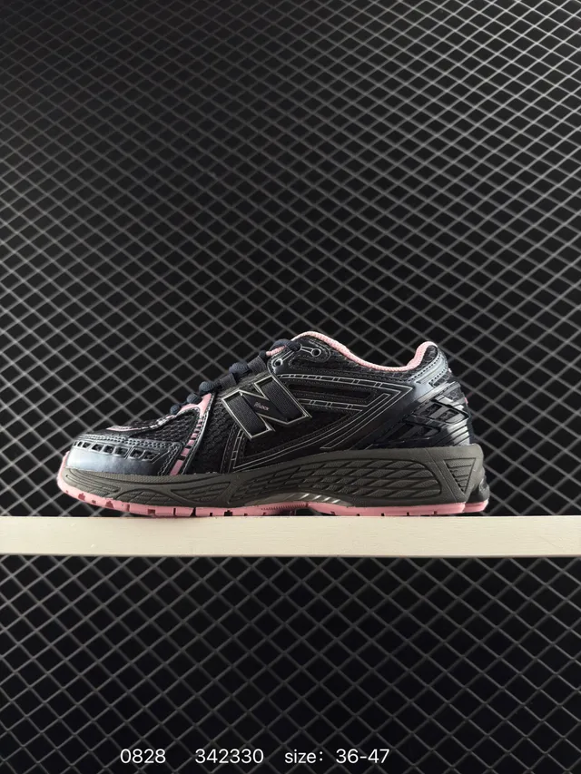 New Balance 1906R Preto Rosa Tênis retro de corrida 5