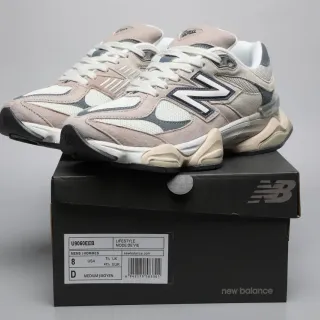 New Balance 9060 Beige Navy Lifestyle Sneakers