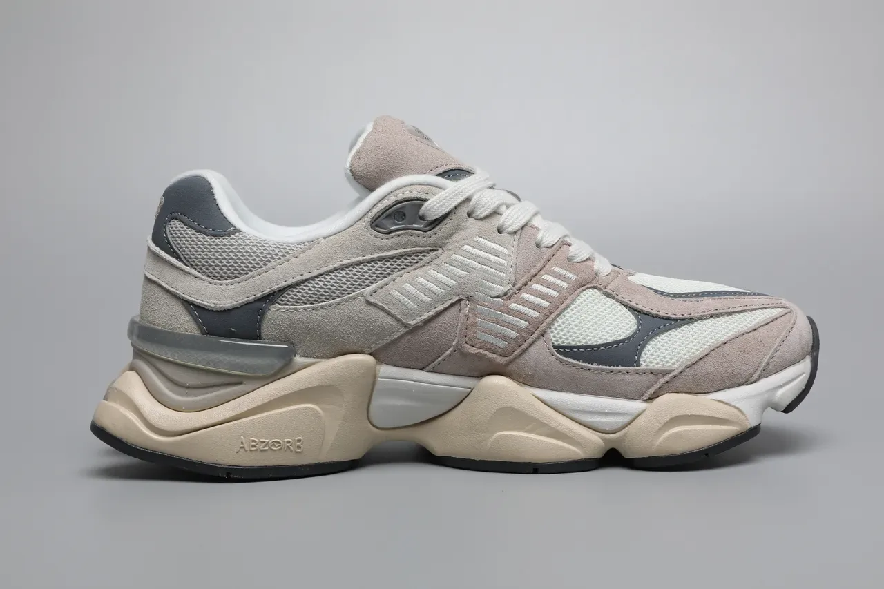 New Balance 9060 Beige Navy Chaussures Lifestyle 8