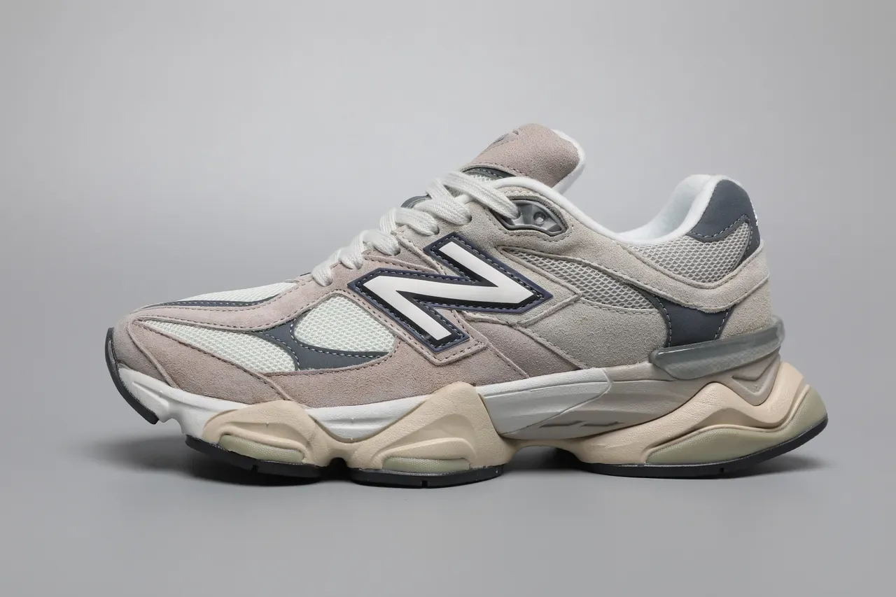New Balance 9060 Beige Navy Chaussures Lifestyle 9