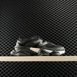 New Balance 9060 Black and White Chunky Sneakers