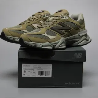 New Balance 9060 Olive Khaki Lifestyle Sneakers