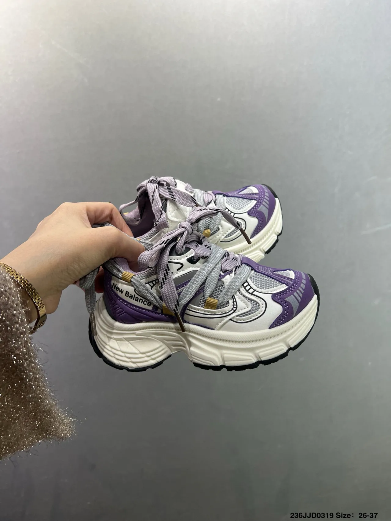 New Balance 9060 Blanc Multicolore Oversized Semelle Médiane En Couches Maille Et Construction De Recouvrement Synthétique Baskets Chunky 20