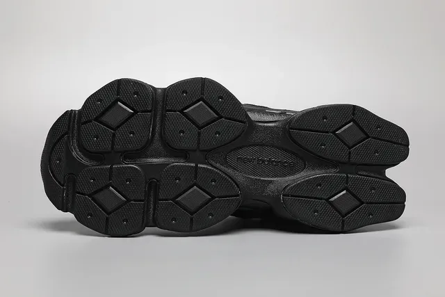 New Balance Tênis Lifestyle Preto Monocromático De Malha E Camurça 6