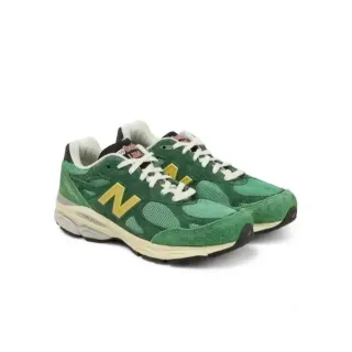 New Balance أخضر أصفر شبكة و سويد أبو علو ENCAP وسط الكعب حذاء أسلوب حياة