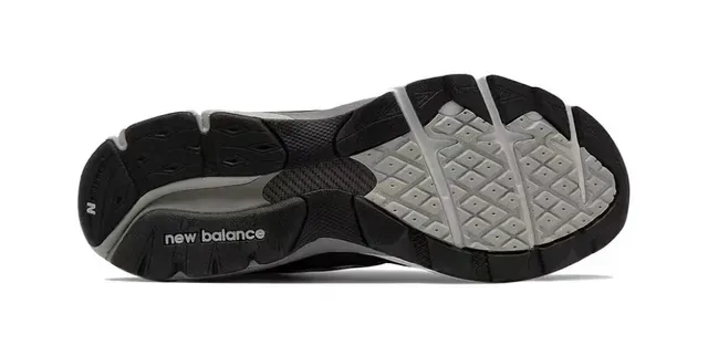 New Balance حذاء رياضي لايف ستايل أزرق بحري رمادي شبكي ومدبوغ أعلى وسادة رغوية متعددة الطبقات 2