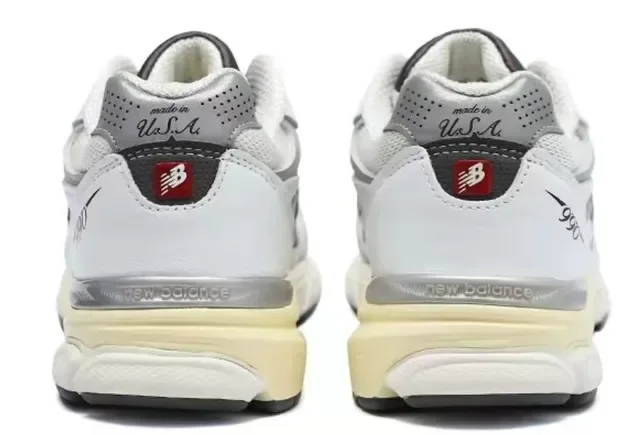 New Balance أبيض رمادي شبكة وصناعي علوي ENCAP وسط الكعب حذاء نمط حياة 3