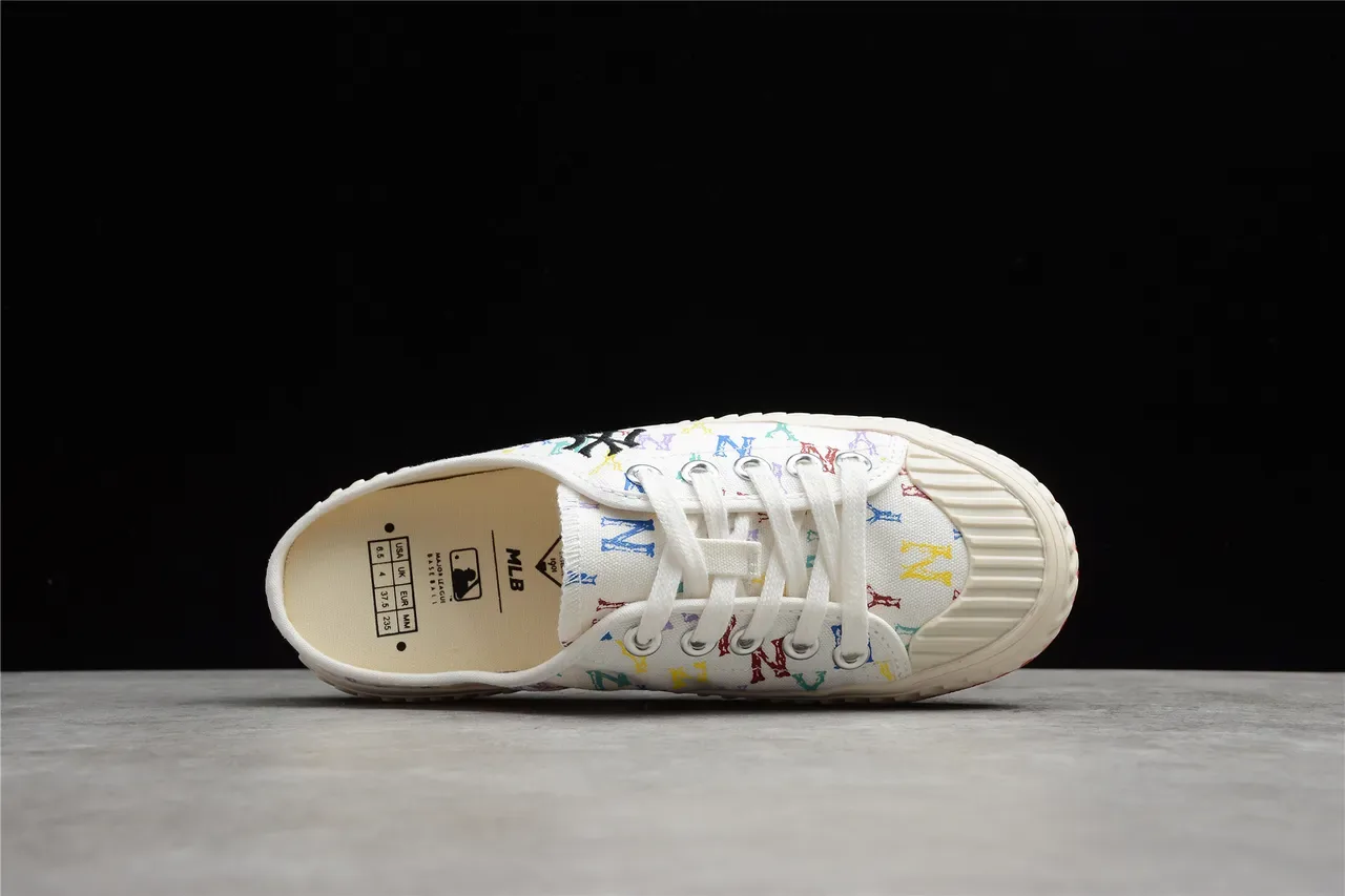 New Era NY Monogram Canvas Slip-On Lifestyle Sneakers 10