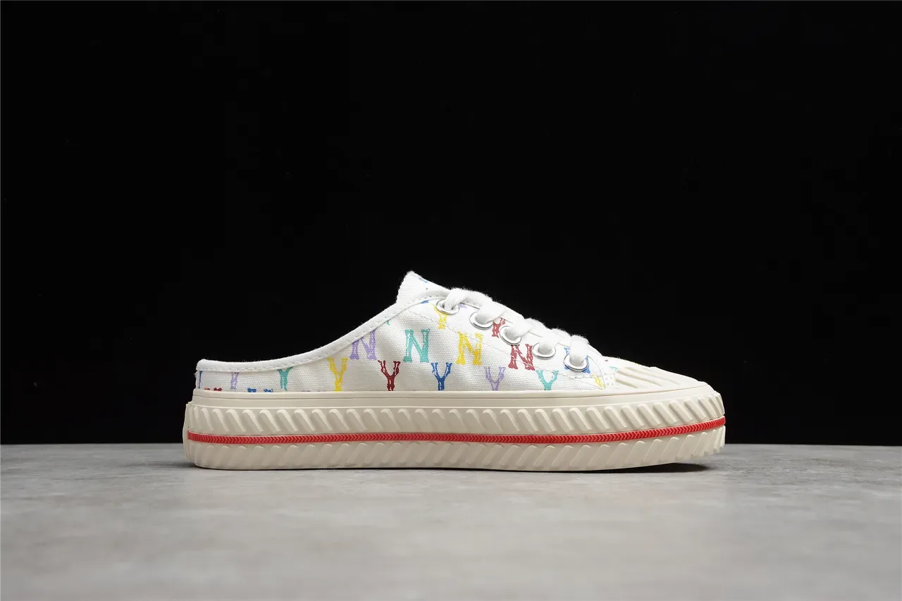 New Era NY Monogram Canvas Slip-On Lifestyle Sneakers 11