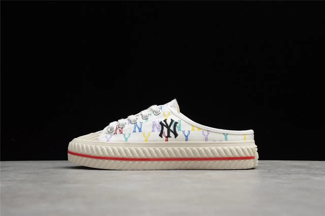 New Era NY Monogram Canvas Slip-On Lifestyle Sneakers 13