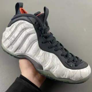 Nike Air Foamposite One Crackle White Black 篮球鞋
