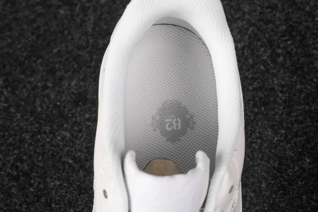 Nike Air Force 1 All-White Lifestyle Sneakers 2
