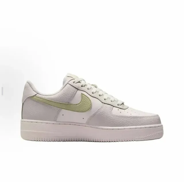 Nike Air Force 1 Chaussures lifestyle beige green basses en cuir 2