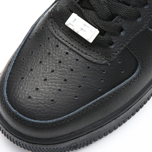 Nike Air Force 1 Black and White Lifestyle Sneakers 5