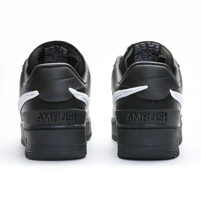 Nike Air Force 1 Black and White Lifestyle Sneakers 7