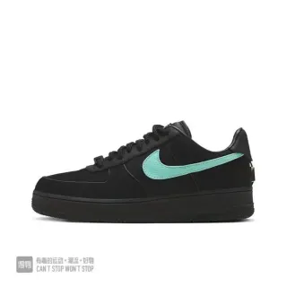 Nike Air Force 1 Black Green Low-Top Leather/suede Upper Lifestyle Sneakers