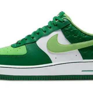 Nike Air Force 1 Green Shamrock Lifestyle Sneakers