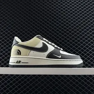 Nike Air Force 1 Low Beige Black White लाइफस्टाइल स्नीकर