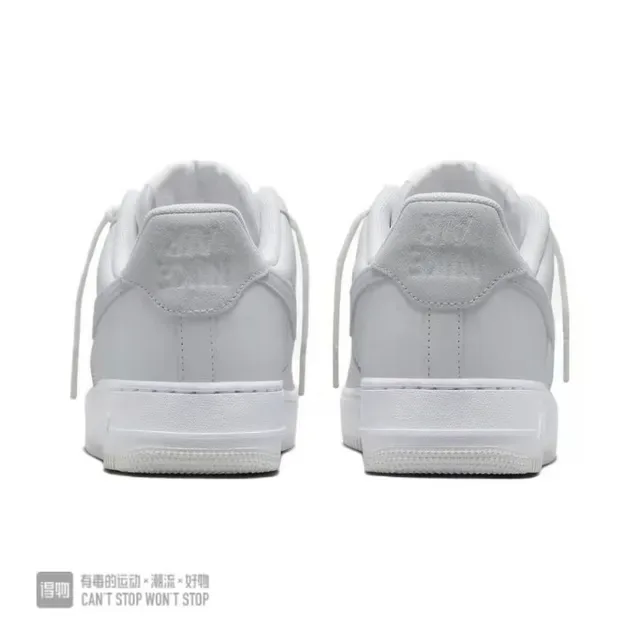Nike Air Force 1 Monochrome Light Gray Lifestyle Sneakers 3