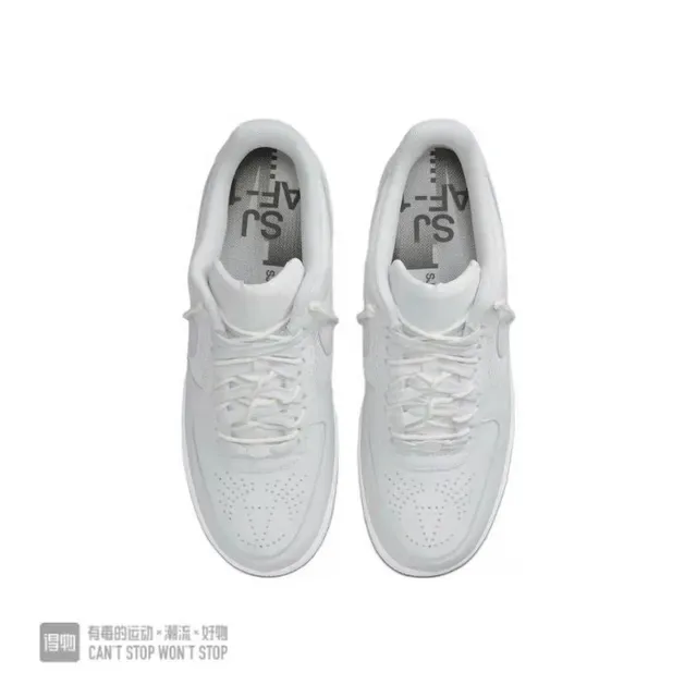 Nike Air Force 1 Monochrome Light Gray Lifestyle Sneakers 4