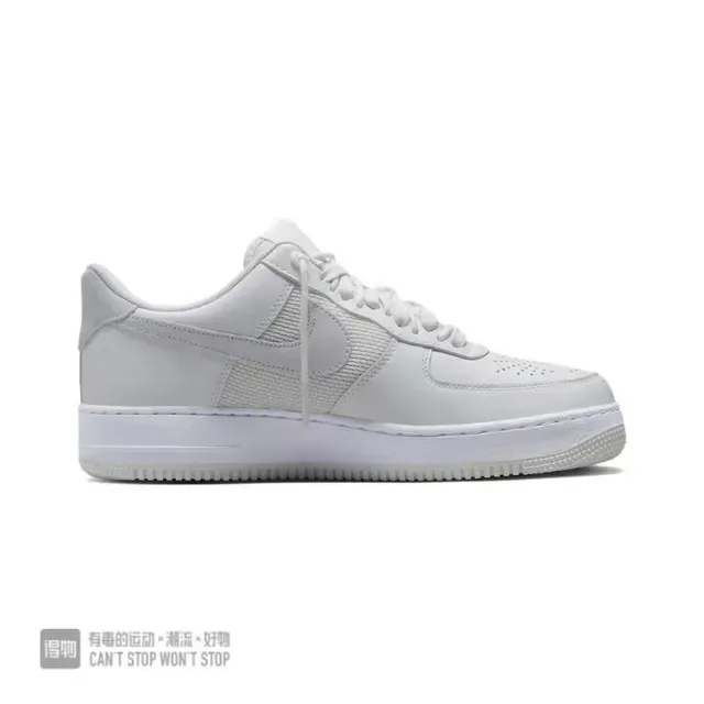 Nike Air Force 1 Monochrome Light Gray Lifestyle Sneakers 6