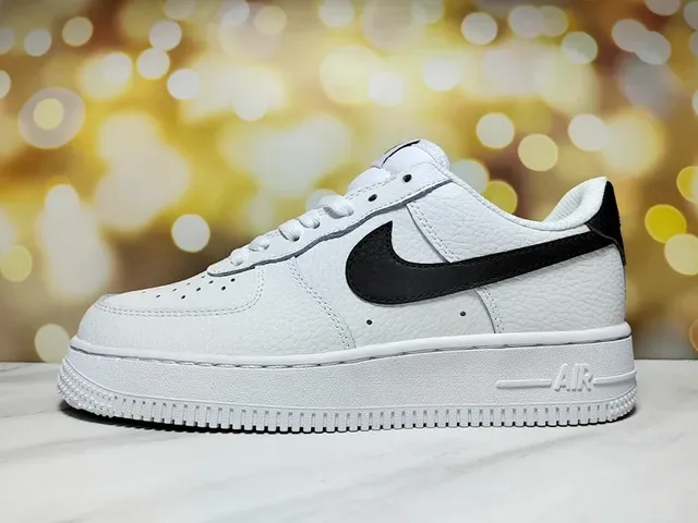Nike Air Force 1 Branco e Royal Blue Sneakers Lifestyle 21