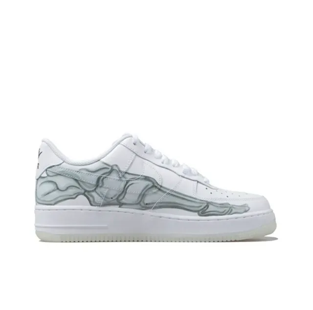 Nike Air Force 1 Chaussures style de vie esquelétiques rayons X blanches 4