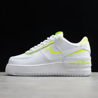 Nike Air Force 1 White Volt Lifestyle Sneakers